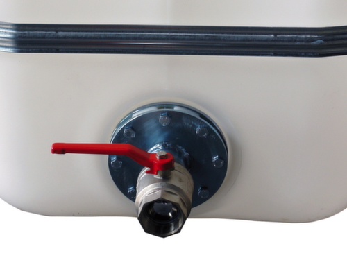 Auslaufhahn für Raumspartank