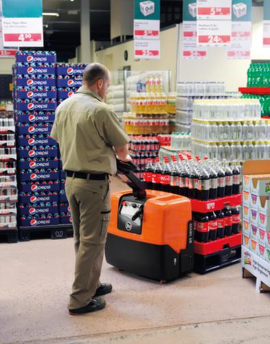 Toyota BT-Elektro-Niederhubwagen, 1300 kg Traglast, Polyurethan/Polyurethan