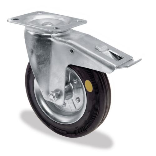 BS-ROLLEN Elektrisch leitfähiges Vollgummi-Rad