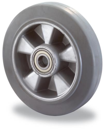 BS-ROLLEN Spurloses Elastik-Vollgummirad