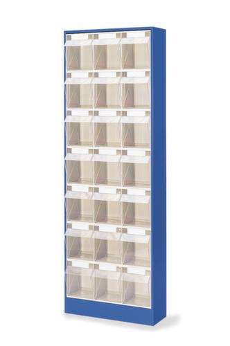 Magazinschrank mit Klappkästen