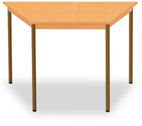 Vierkantrohr-Mehrzwecktisch mit verschiedenen Plattenformen