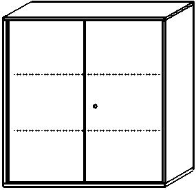 Gera Büro-Flügeltürenschrank Pro
