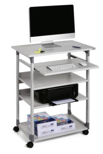 Durable Höhenverstellbare PC-Station, Höhe x Breite x Tiefe 950 x 750 x 534 mm