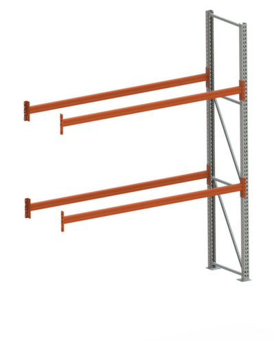 META Palettenregal MULTIPAL für 6 Paletten, 2785 mm breit, 3 Lagerebenen