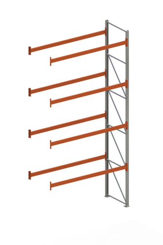META Palettenregal MULTIPAL für 15 Paletten, 2785 mm breit, 5 Lagerebenen