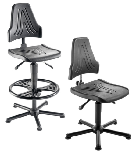 meychair Hoher Arbeitsstuhl Workster Komplex bis 250 kg belastbar