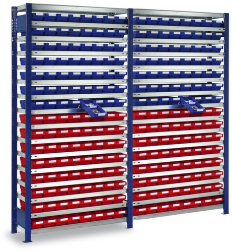 Kappes Steckregal Anbaufeld mit Regalkästen extra flach