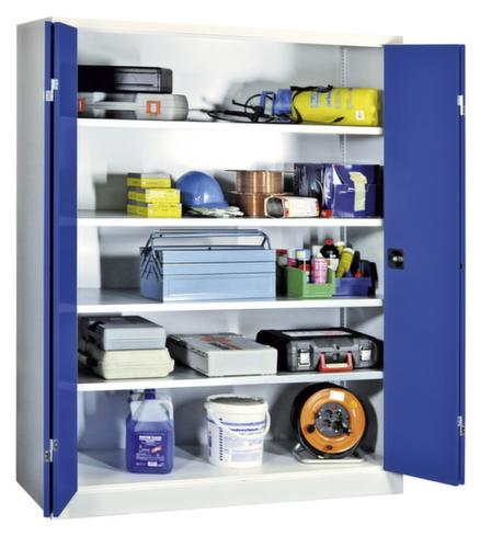 PAVOY Großraum-Falttürenschrank Basis aus Stahlblech