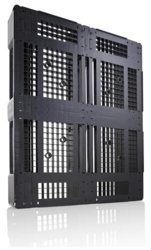 Palette Eco D3-ECO, PE-Regenerat, Länge x Breite 1200 x 1000 mm