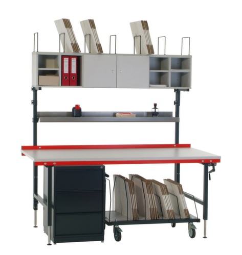 Rocholz Schranksystem für Packtisch, Höhe 585 mm