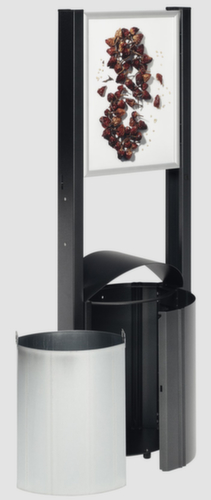 VAR Abfallbehälter AG 78 mit Werbefläche