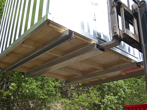 Stapler-/Kranentladung