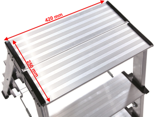 Krause Klapptritt Monto®, Podesthöhe 650 mm