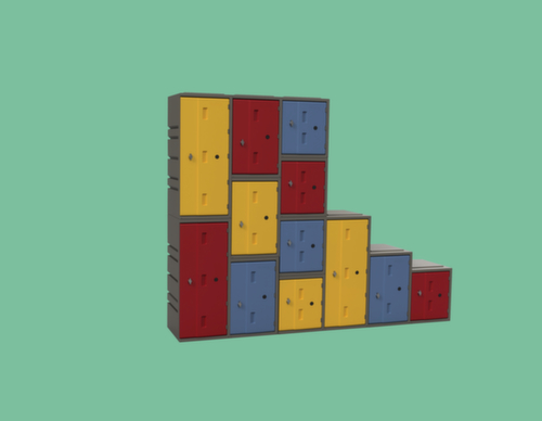 Lotz Drehriegelschloss BLOXZ für Kunststoff-Schließfach