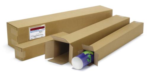 Langer Faltkarton mit unterschiedlichen Öffnungsseiten