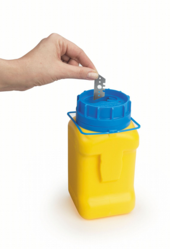 Sammelbox für Klingen