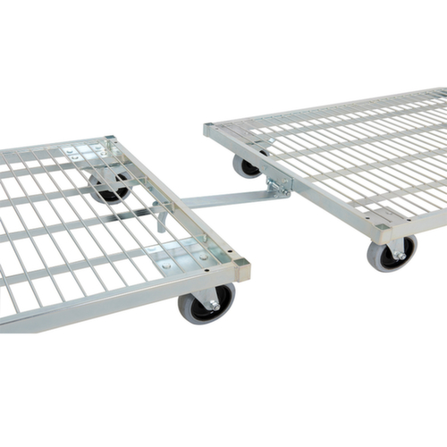 Deichsel und Kupplung für Rollbehälter