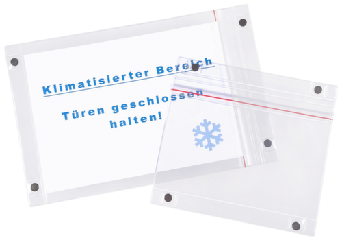 EICHNER Sichttasche mit Druckverschlussband