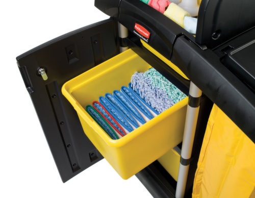 Rubbermaid Abschließbarer Reinigungswagen Hygen mit Müllsack