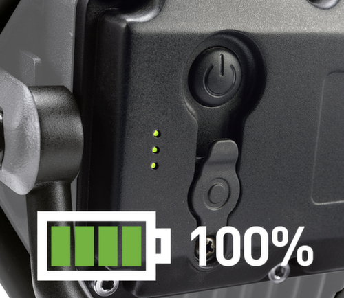 KRAFTWERK® 20W COB LED-Akku-Industrie-Baustrahler