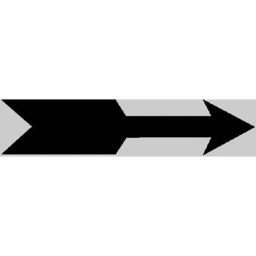 Richtungspfeil-Aufkleber SafetyMarking®, Aluminium
