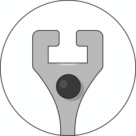 GEDORE 1.04/1A-B Universal-Abzieher