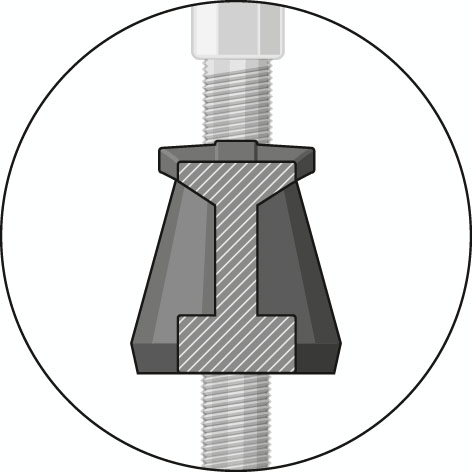 GEDORE 1.04/HP3A Universal-Abzieher