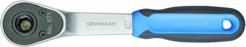 GEDORE 671 Bit-Umschaltknarre 1/4"