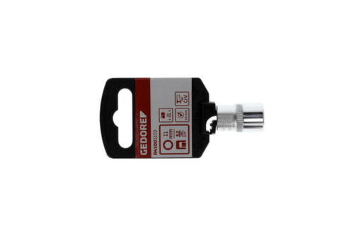 GEDORE R41001103 Steckschlüsseleinsatz 1/4" 6-kant 11 mm Länge 25 mm