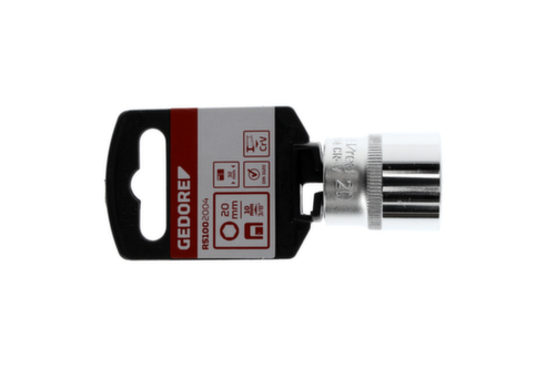 GEDORE R51002004 Steckschlüsseleinsatz 3/8" 6-kant 20 mm Länge 32 mm