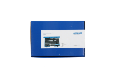 GEDORE 19 IMU-10 Steckschlüssel-Satz 1/2"