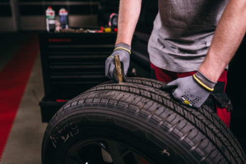 GEDORE R19201000 Reifenprofil-Tiefenmesser Messing