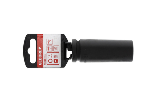 GEDORE RED R63001916 Kraftschraubereinsatz 1/2" 6-kant 19 mm Länge 78 mm