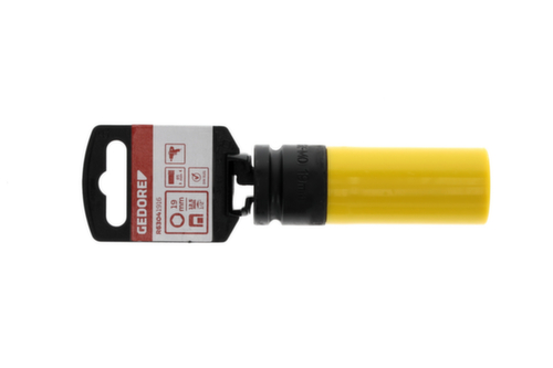 GEDORE R63041916 Kraftschraubereinsatz 1/2" 19 mm mit Schonhülse