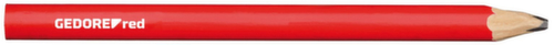 GEDORE R90950012 Handwerker-Bleistift 75mm oval rot 12 Stück