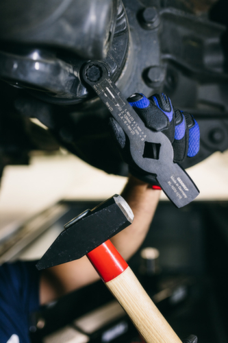 GEDORE 600 H-500 Schlosserhammer ROTBAND-PLUS mit Hickorystiel