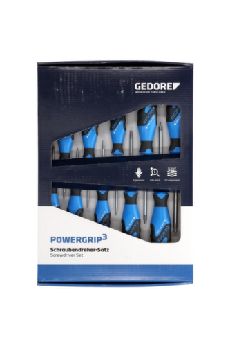 GEDORE 2163 TX-010 3K-Schraubendreher-Satz 10-teilig TX T7-T40