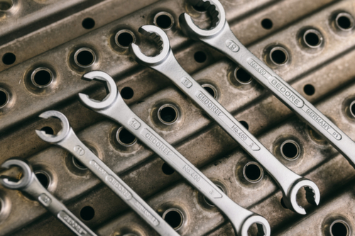 GEDORE 400 9X11 Doppelringschlüssel offen 6-kant 9x11 mm