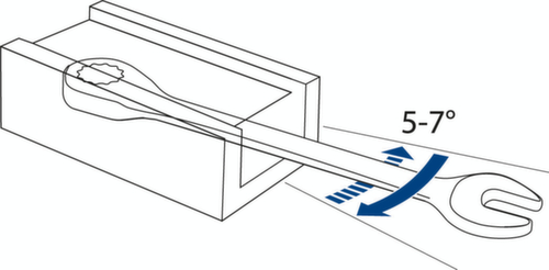 GEDORE 7 R-012 Satz Maulschlüssel mit Ringratsche 12-teilig 8-19 mm