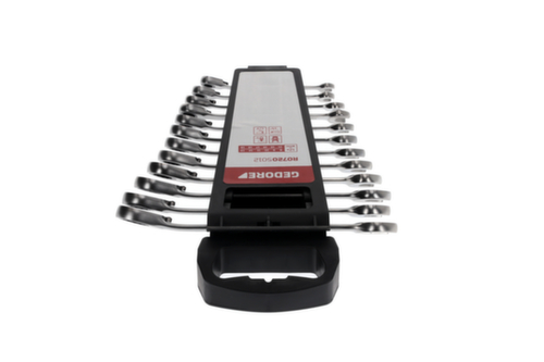 GEDORE R07205012 Ringratschenmaulschlüssel Satz SW8-19 mm 12-teilig