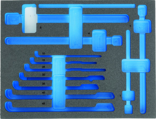 GEDORE EI-1101 CT-1.29/3K Schaumstoffmodul i-BOXX 72 leer