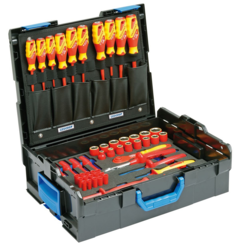 GEDORE 1100-1094 VDE-Werkzeugsortiment HYBRID in L-BOXX 136