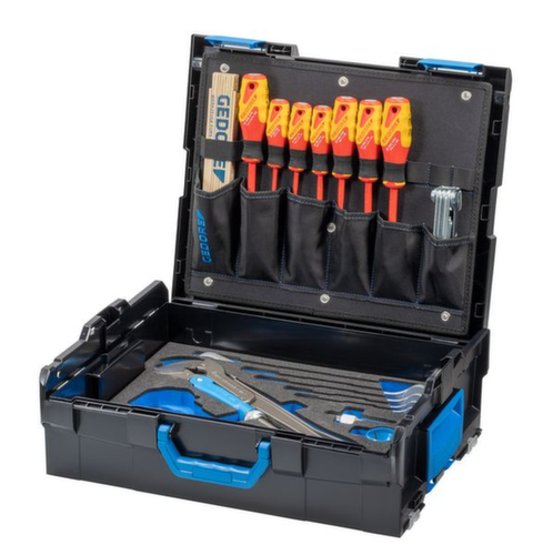 GEDORE 1100-03 L-BOXX 136 mit Sortiment Sanitär 44-teilig