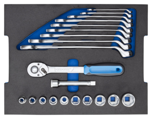 GEDORE 1100-004 L-BOXX 136 mit Sortiment 30-teilig