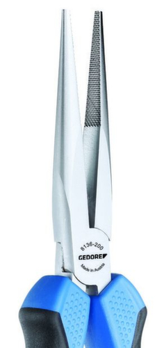 GEDORE 8136-200 JC Mechanikerzange gerade 200 mm 2K-Griff