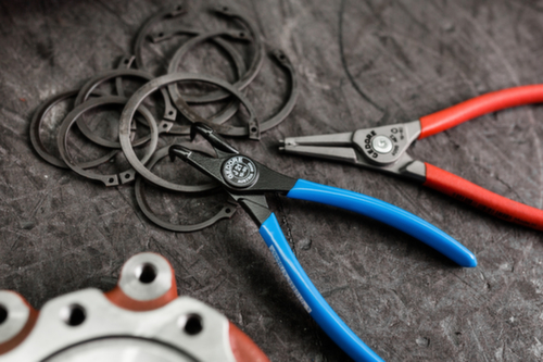 GEDORE 8000 J 21 Montagezange für Innensicherungsringe gewinkelt 19-60mm