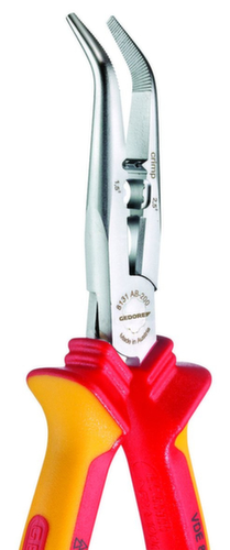 GEDORE SB VDE 8131 AB-200 H VDE-Mehrfachzange 200 mm gewinkelt Hüllenisolierung