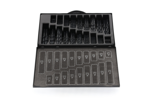 GEDORE RED R93500170 Spiralbohrersatz Ø 1-10mm 0.5-Steigung 170-teilig