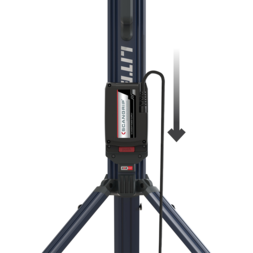 Scangrip Flutlichtstrahler TOWER 5 CONNECT mit Stativ